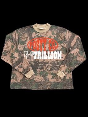 Post Malone F-1 Trillion camo long sleeve shirt!